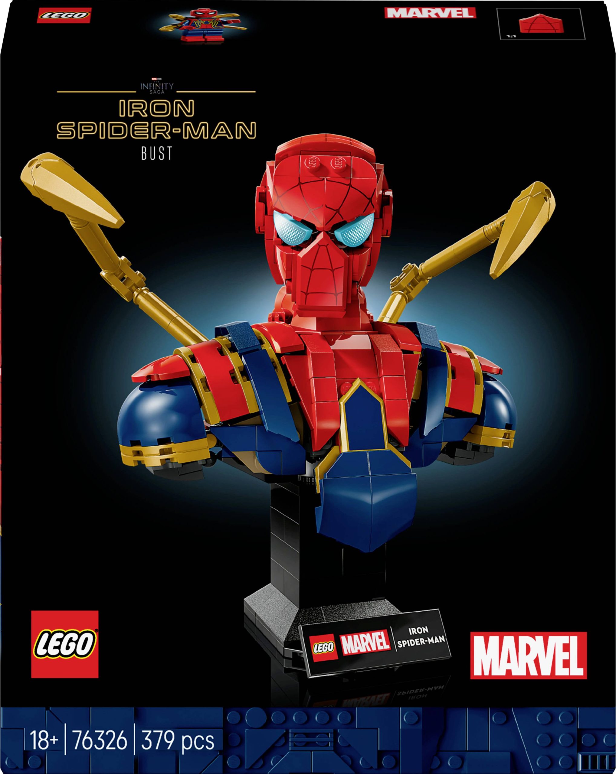 76326 LEGO® MARVEL SUPER HEROES Popiersie Iron Spider-Mana - obrazek 1