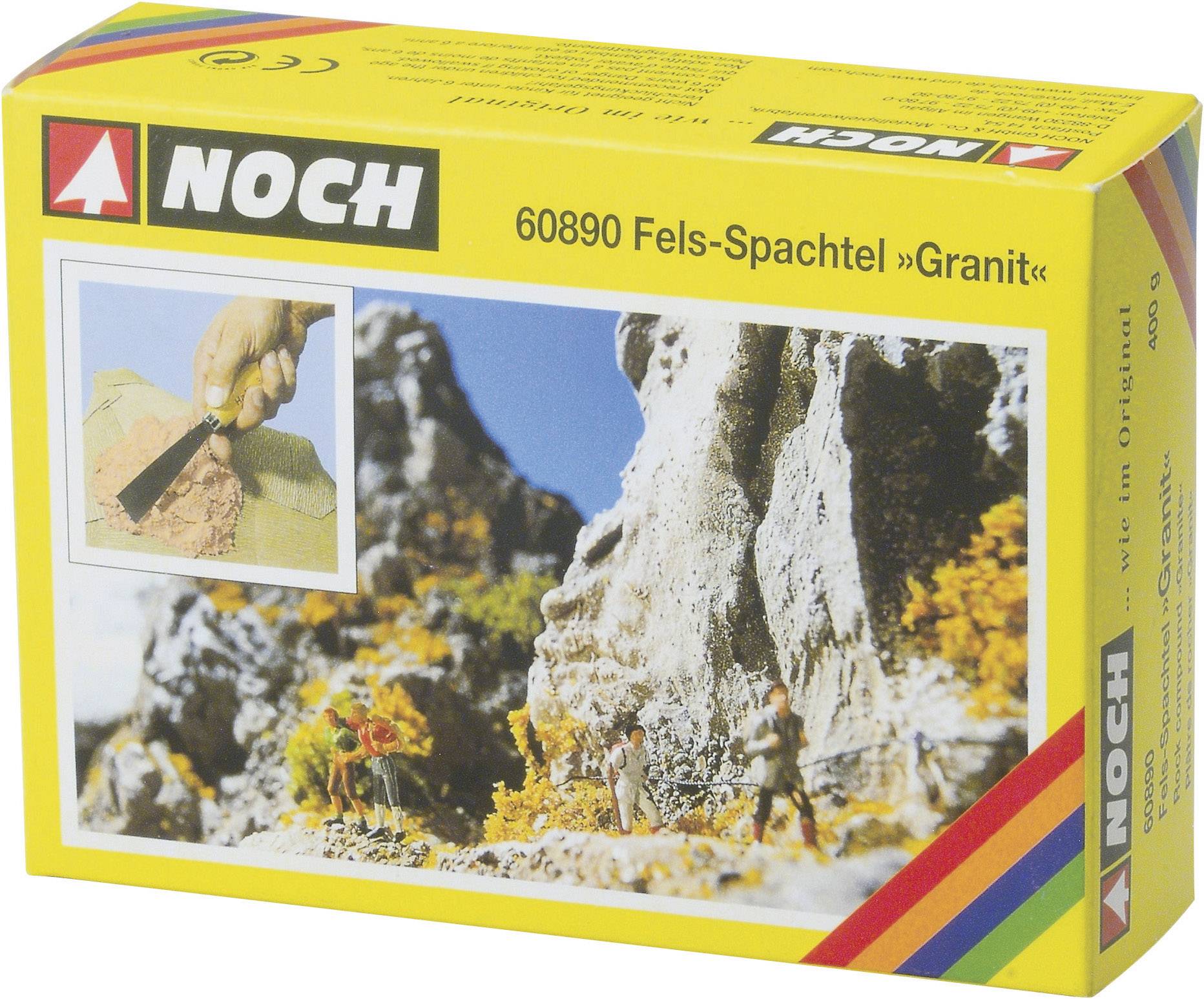 Materiał do produkcji skał, NOCH 60890, brązowy piaskowiec, 400 g - obrazek 1