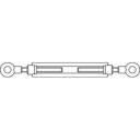Nakrętka napinająca TOOLCRAFT 1066895, 1 szt. - obrazek 1