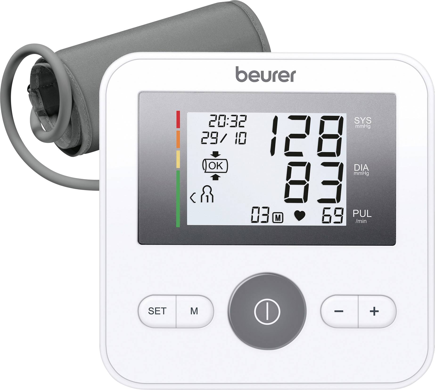 Beurer BM 27+ Ramię Monitor ciśnienia krwi 60418 - obrazek 1