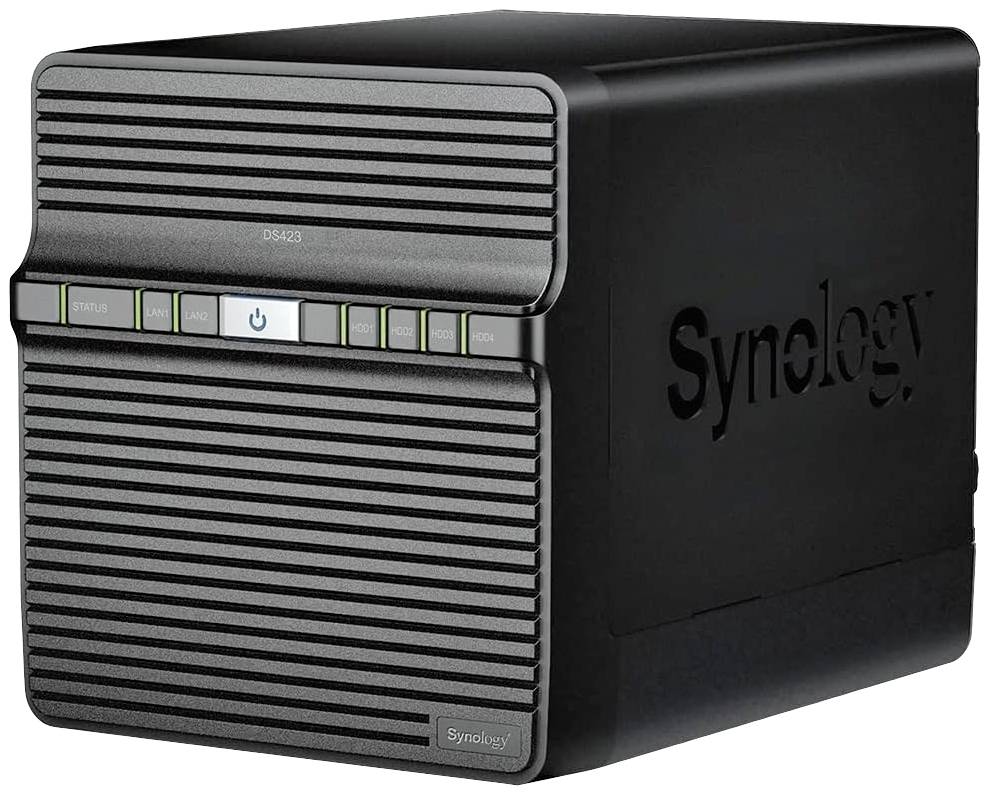 Serwer NAS Refurbished (dobry) 16 TB Synology DS423-16TB-FR DS423-16TB-FR budzenie przez połączenie LAN/WAN, przełącznik - obrazek 1