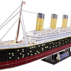 Puzzle 3D RMS Titanic – edycja LED 00154 RV 3D-Puzzle RMS Titanic – LED Edition 1 szt.