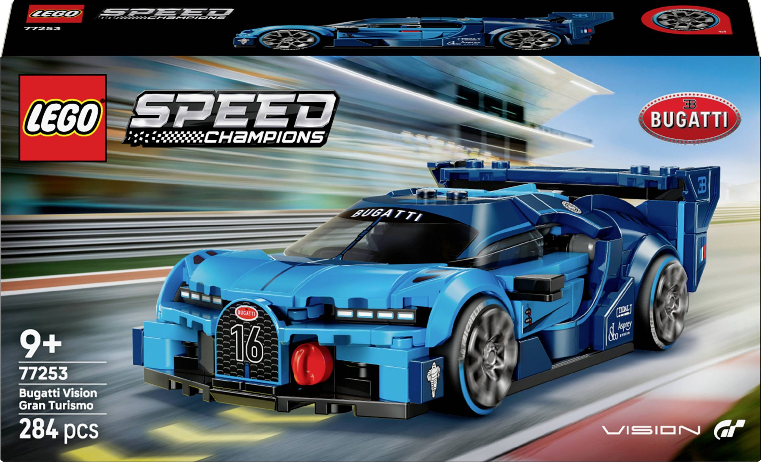 LEGO® SPEED CHAMPIONS 77253 Bugatti Vision Gran Turismo hiper samochód sportowy (77253) 1 szt. - obrazek 1