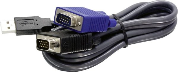 adapter KVM TrendNet TK-CU15 TK-CU15 VGA, USB, 4.5 m