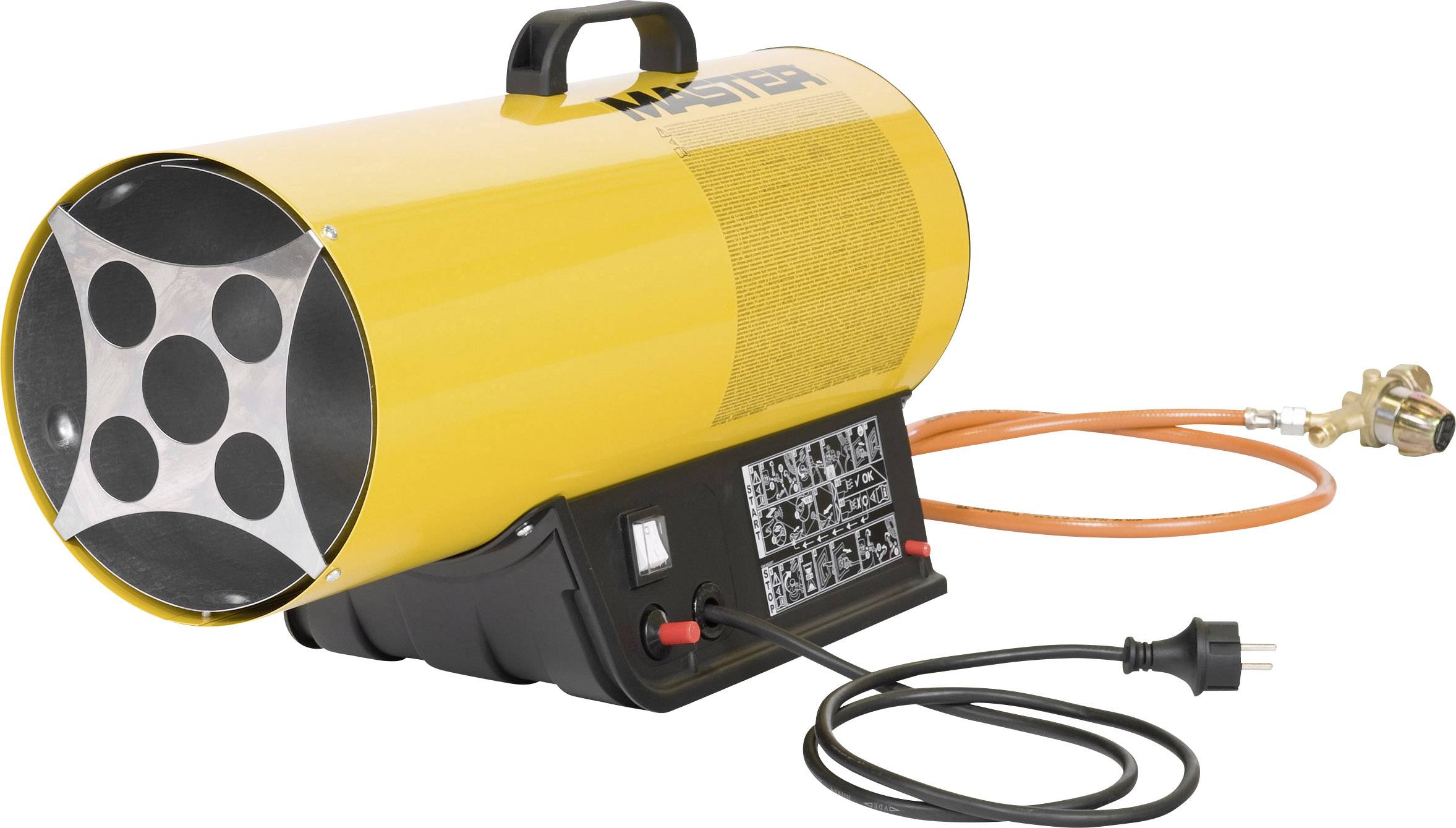 Grzejnik gazowy Master Klimatechnik BLP-33M, 18000 W, 33000 W, żółty, czarny - obrazek 1