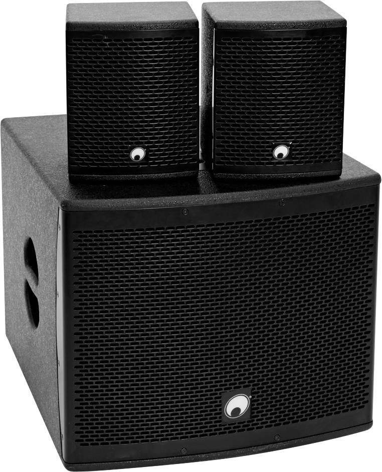 Omnitronic Molly-12A Zestaw głośników PA z subwooferem, Bluetooth - obrazek 1
