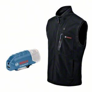 Bosch Professional 06188000EB GHV 12+18V XA Kamizelka ogrzewana Rozmiar ubrania: M czarny Bosch Professional 06188000EB GHV 12+18V XA Kamizelka ogrzewana Rozmiar ubrania: M czarny