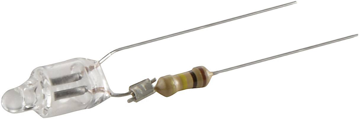 TRU COMPONENTS 1590292 Żarówka neonowa 230 V 0.25 W Wolne końce czerwony 1 szt. - obrazek 1