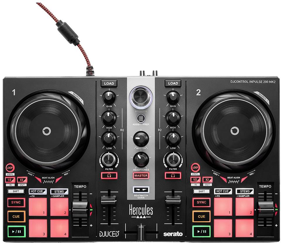 Kontroler DJ Hercules Inpulse 200 MK2 - obrazek 1