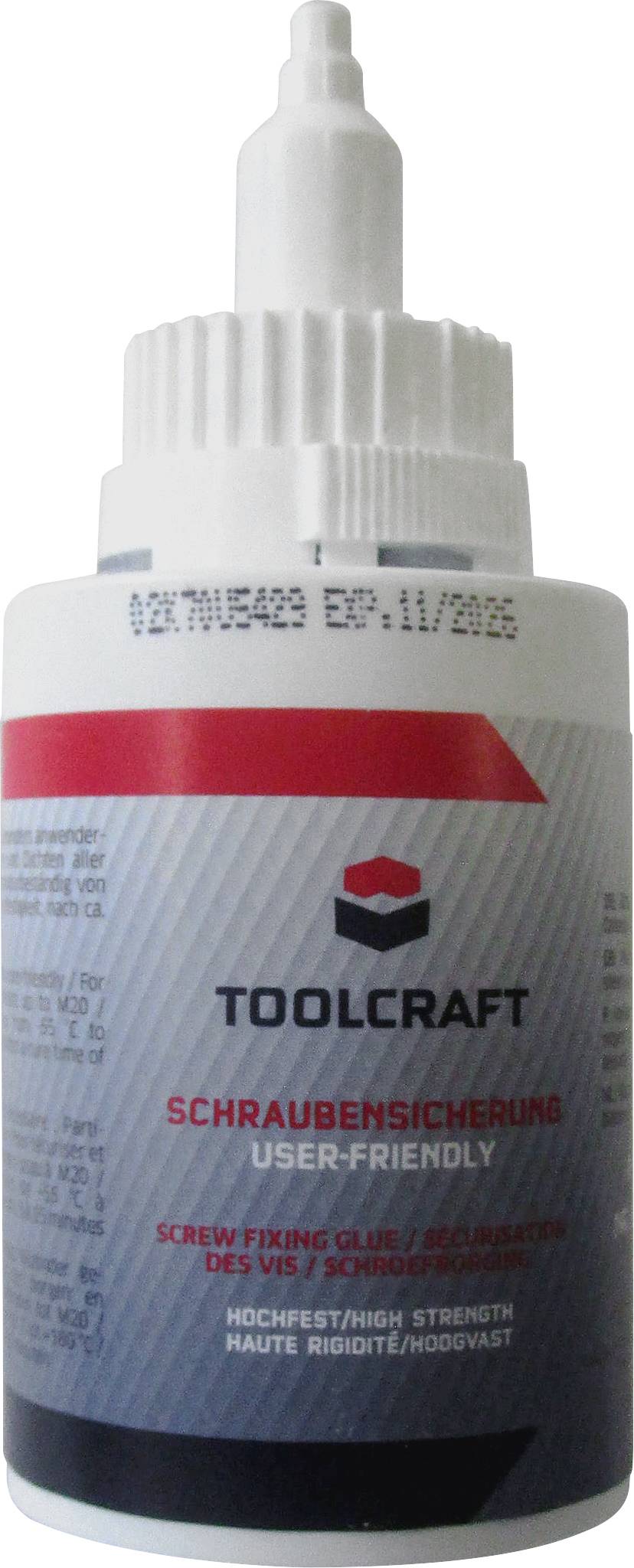 Blokada śrubowa o wysokiej wytrzymałości TOOLCRAFT TO-8192499, 50 ml - obrazek 1
