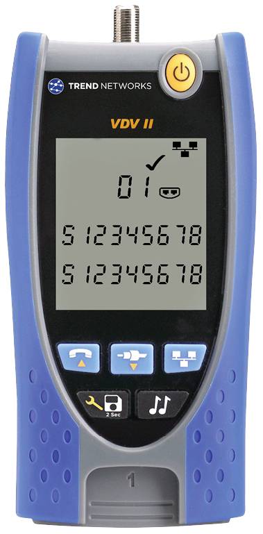 Tester kabli Trend Networks VDV II BT R158007