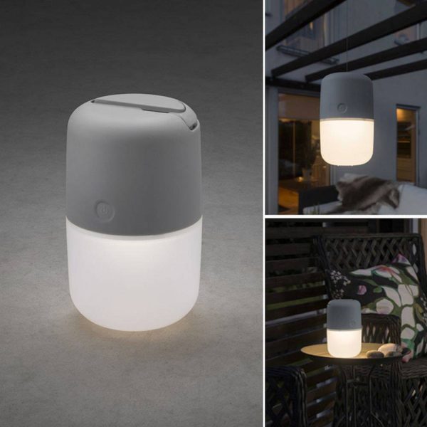 Solarna lampa stołowa Konstsmide Assisi 7805-302 1 W ciepła biel