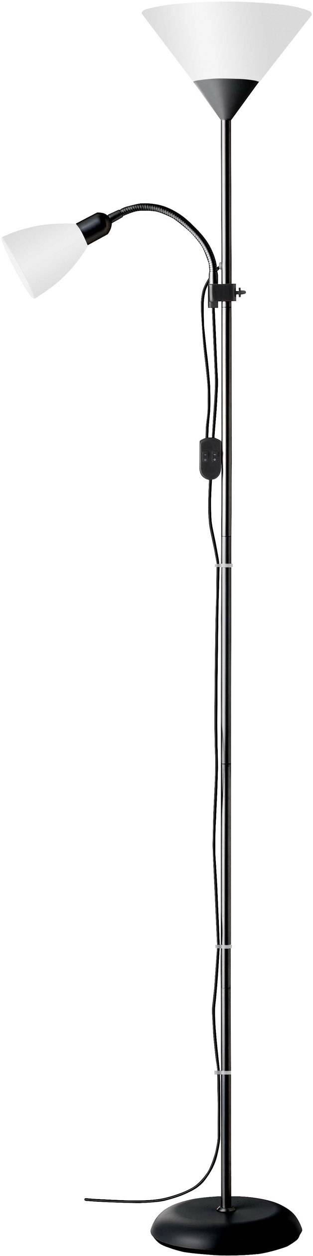 Brilliant Spari Lampa oświetlająca sufit LED E-27 60 W czarny, biały - obrazek 1