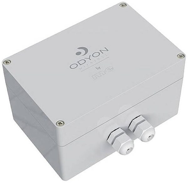 m-e modern-electronics Odyon pro WE20/230 Radiowy odbiornik/nadajnik ścienny 2- kanałowy Zasięg maksymalny 4 km