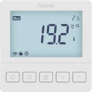 Sterownik ogrzewania podłogowego Hama 00176629, 1 szt. Sterownik ogrzewania podłogowego Hama 00176629, 1 szt.