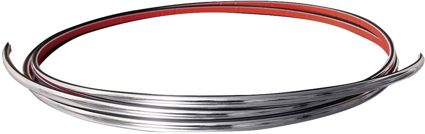 Eufab 30181 Dekoracja samochodu chrom (D x S) 3 m x 7 mm - obrazek 1
