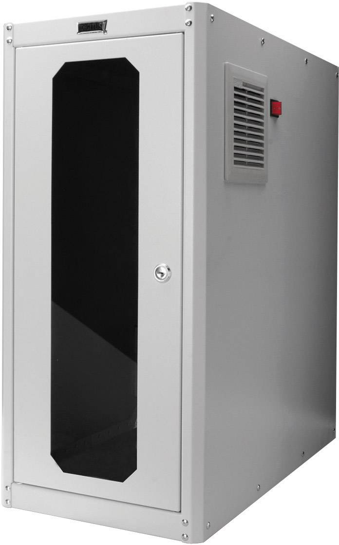 Szafa na PC Digitus DN-CC 9002 mit Glastür und Lüfter (S x W x G) 300 x 650 x 600 mm - obrazek 1