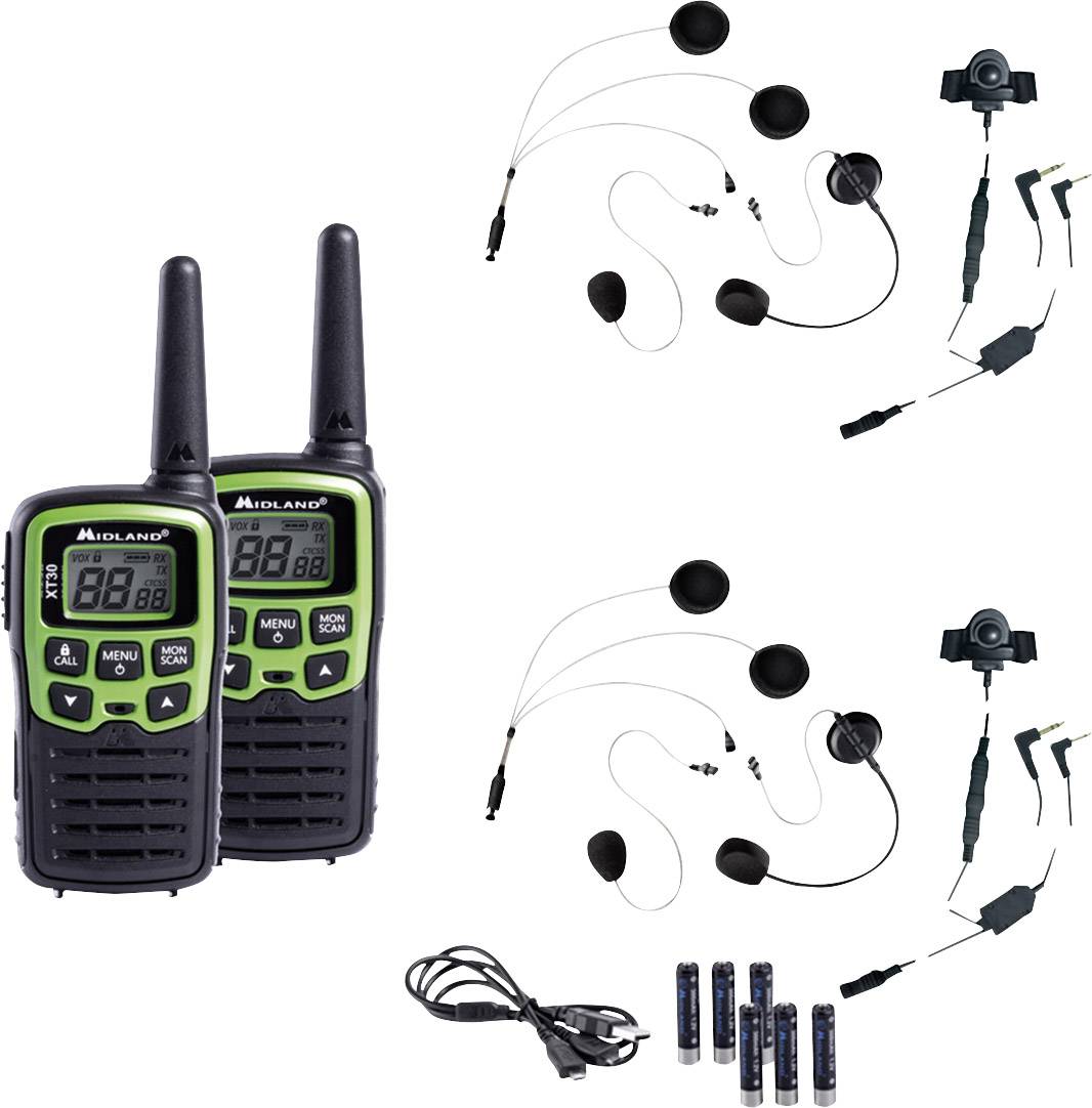 Midland C1177.S1 XT30 Motocyklowy radioodbiornik Pasuje do Kask integralny - obrazek 1