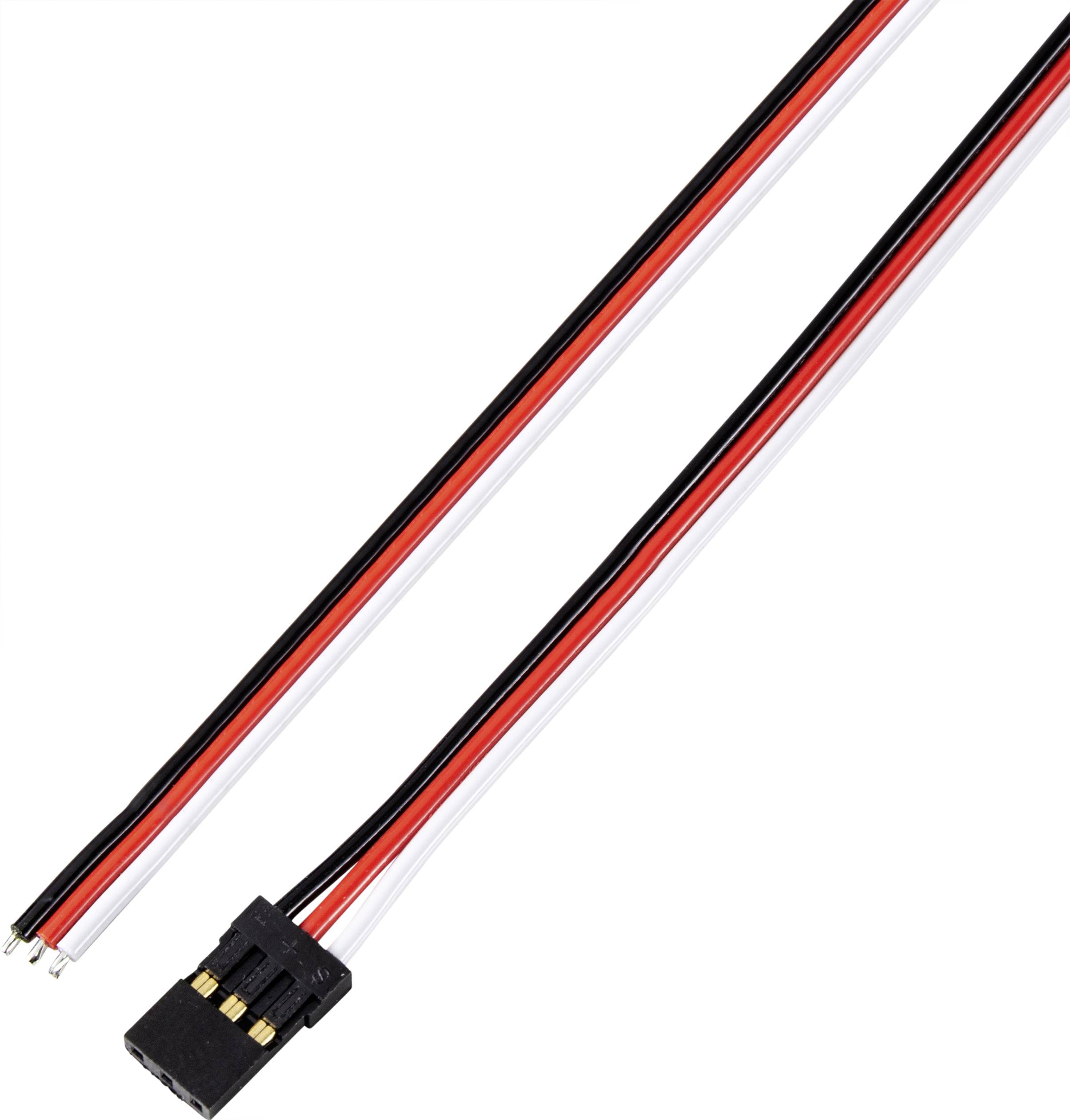 kabel ze złączem męskim do serwa Reely RE-6992127 10 szt. - obrazek 1