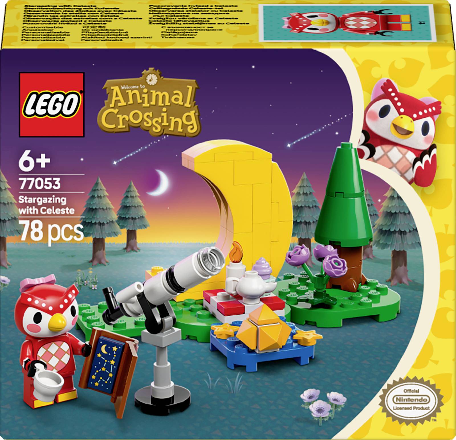 77053 LEGO® Animal Crossing Obserwowanie gwiazd z Eufemią - obrazek 1