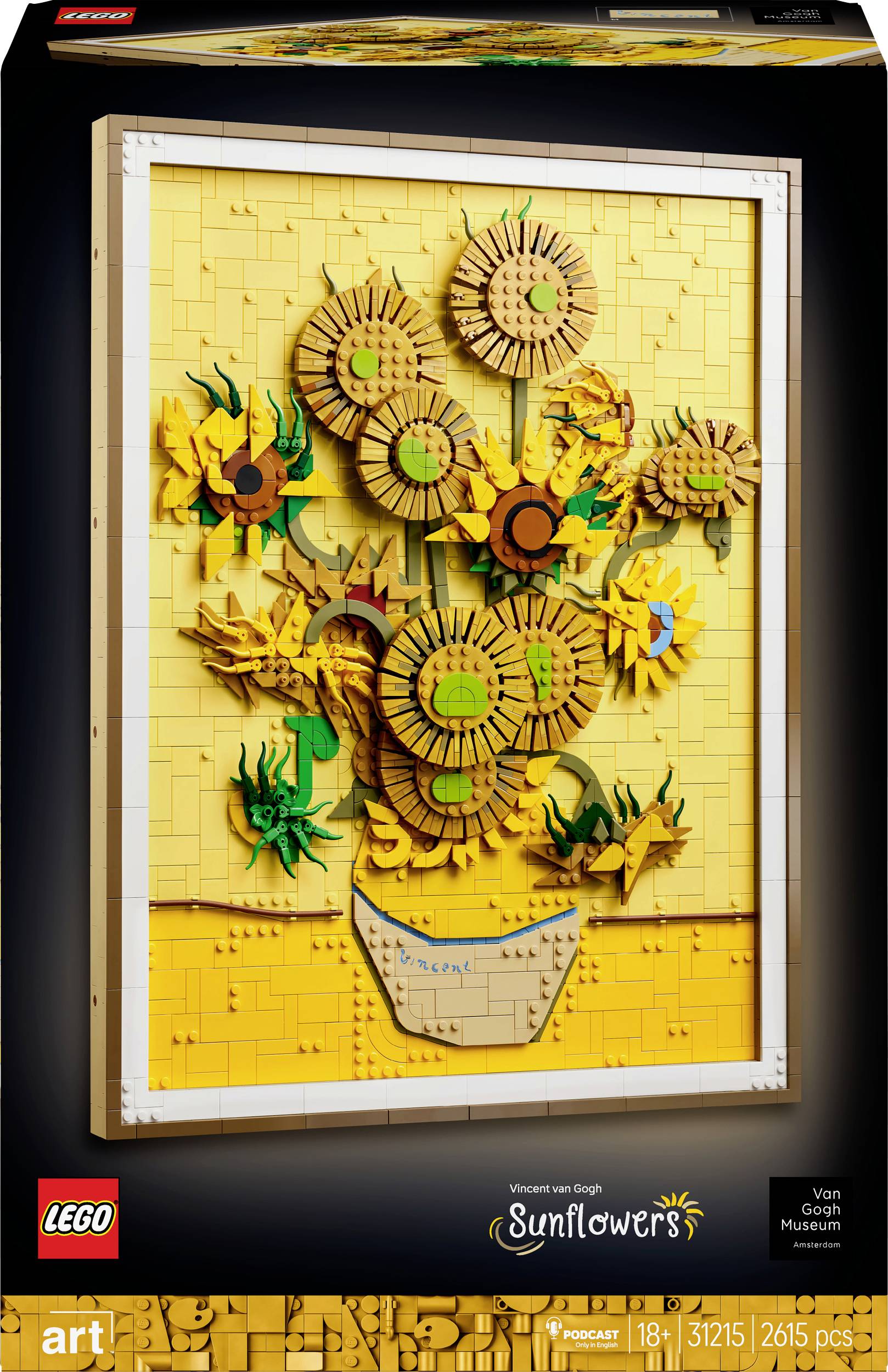 31215 LEGO® ART Vincent van Gogh – Słoneczniki - obrazek 1