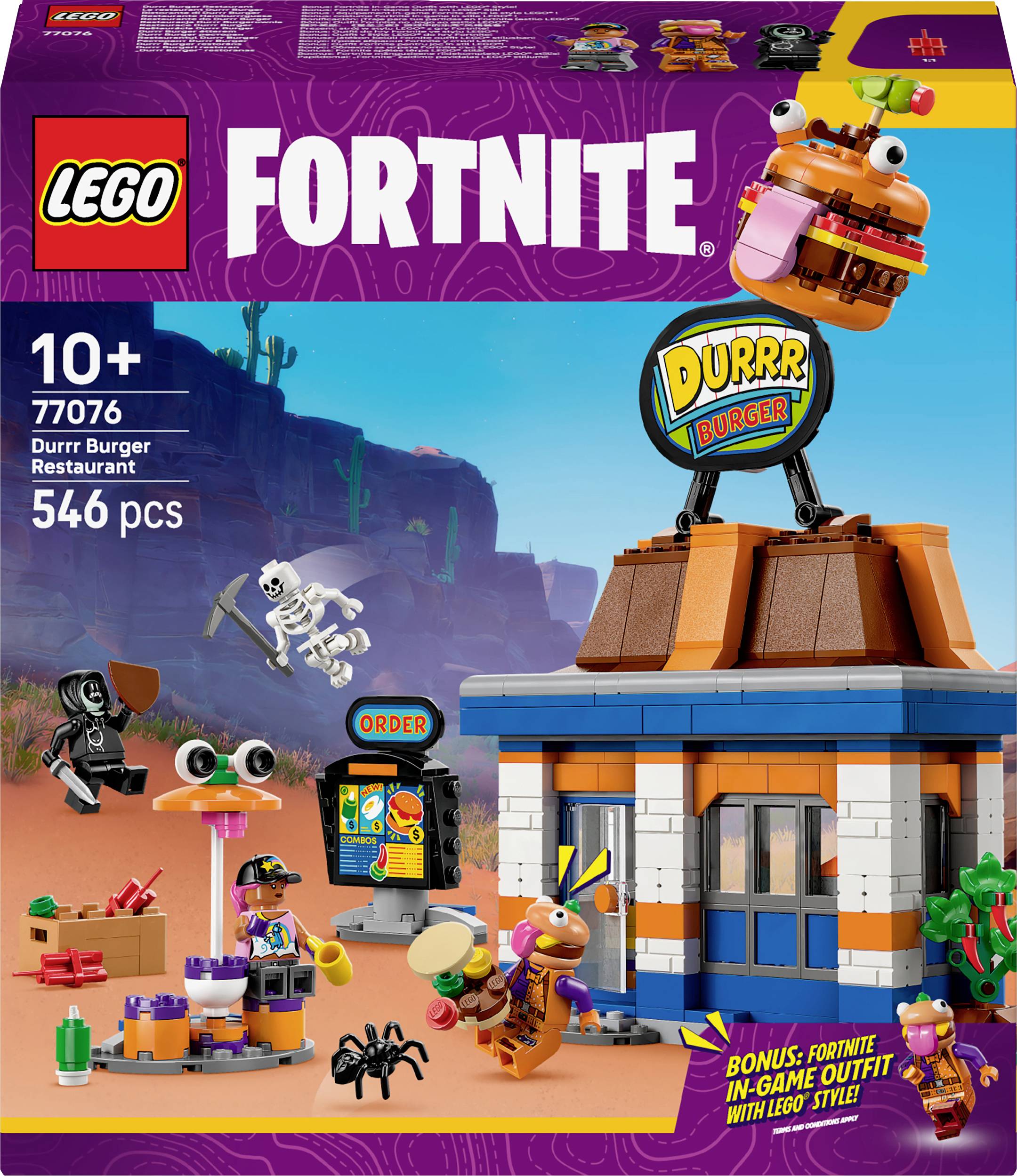 77076 Lego® Fortnite Restauracja Durrr Burger - obrazek 1
