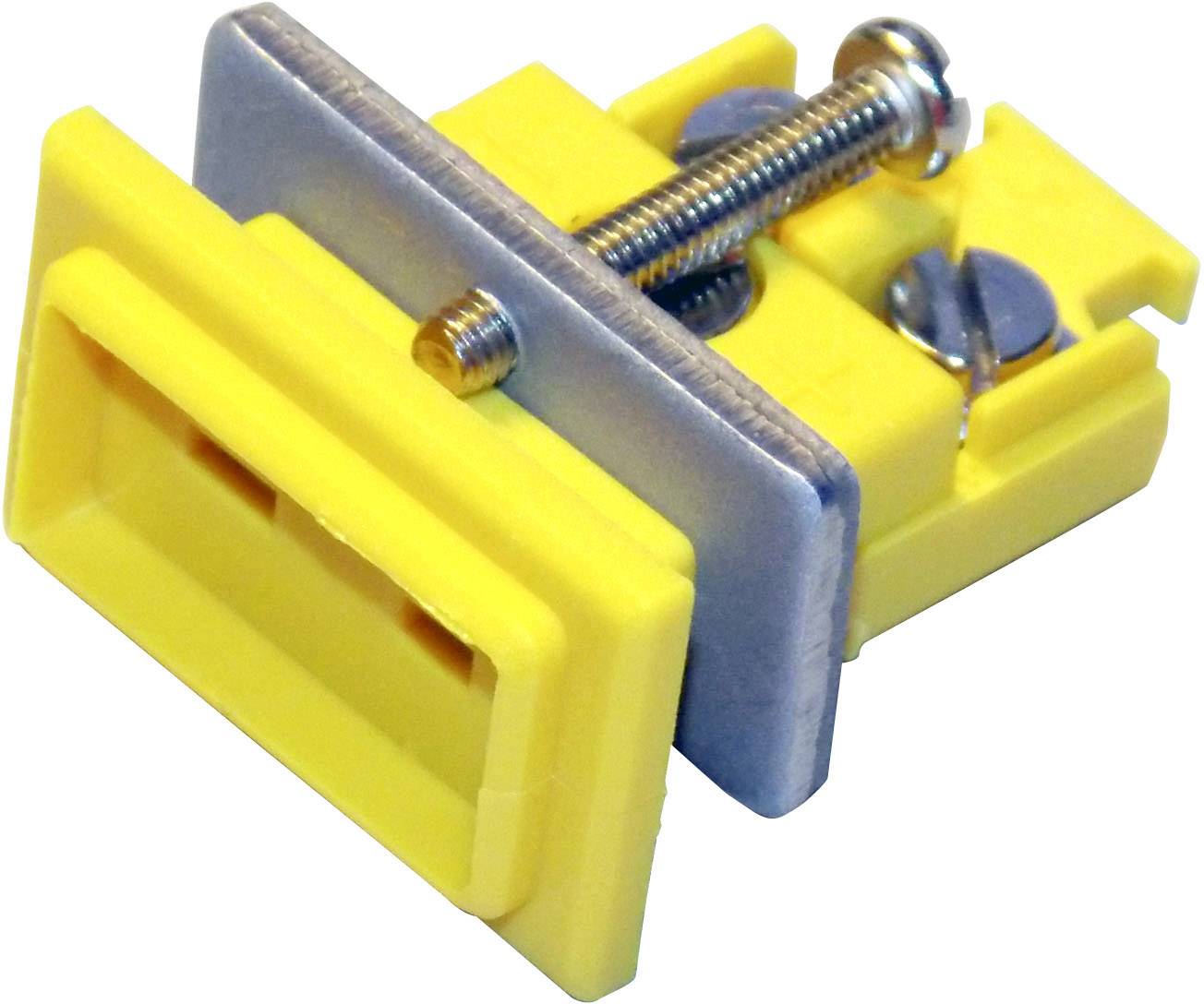 Złącze miniaturowe żeńskie łączące do elem.typu K B & B Thermotechnik, IEC 584, DN EN 50212, NiCrNi, żółte - obrazek 1