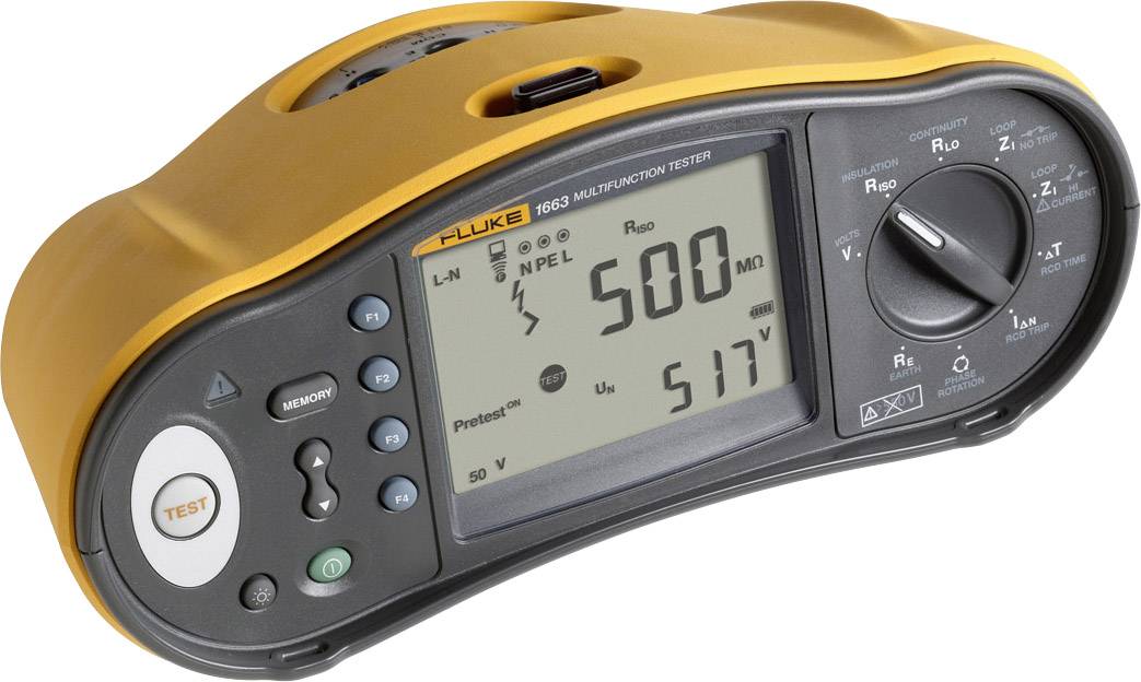 Tester instalacji Fluke FLK-1664FC DE - obrazek 1