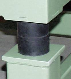 Netter Vibration Zderzaki gumowe NRE 40/40 Twardość 43 °sh Maksymalna amortyzacja 5.4 mm Maksymalne obciążenie statyczne - obrazek 1