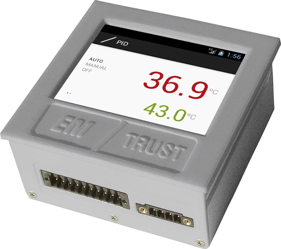 EM Trust Androx Embedded-App-Box EMTrust Ekran dotykowy ze zintegrowanym sterownikiem PLC 8 V/DC, 28 V/DC - obrazek 1