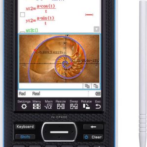 Casio FX-CP400 Kalkulator graficzny czarny Wyświetlacz: 25 bateryjne (S x W x G) 89 x 21.1 x 206 mm Casio FX-CP400 Kalkulator graficzny czarny Wyświetlacz: 25 bateryjne (S x W x G) 89 x 21.1 x 206 mm