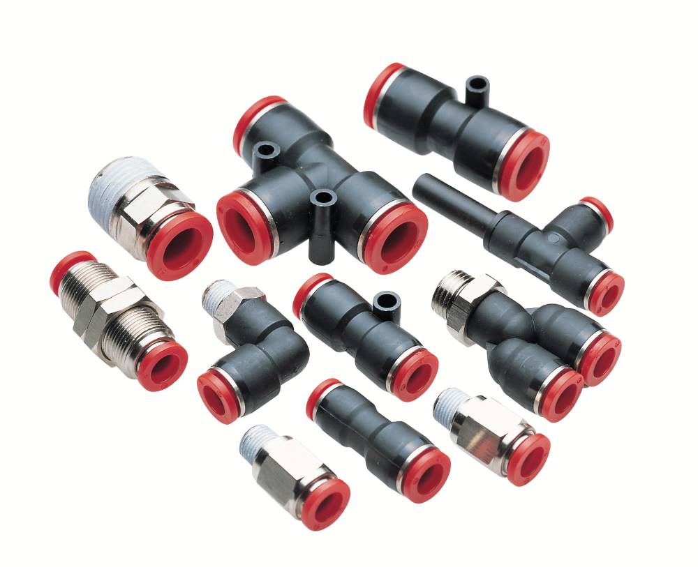 IMI NORGREN C00120800 Złącze blokujące (Ø x D) 8 mm x 21 mm Przyłącze 8mm - obrazek 1