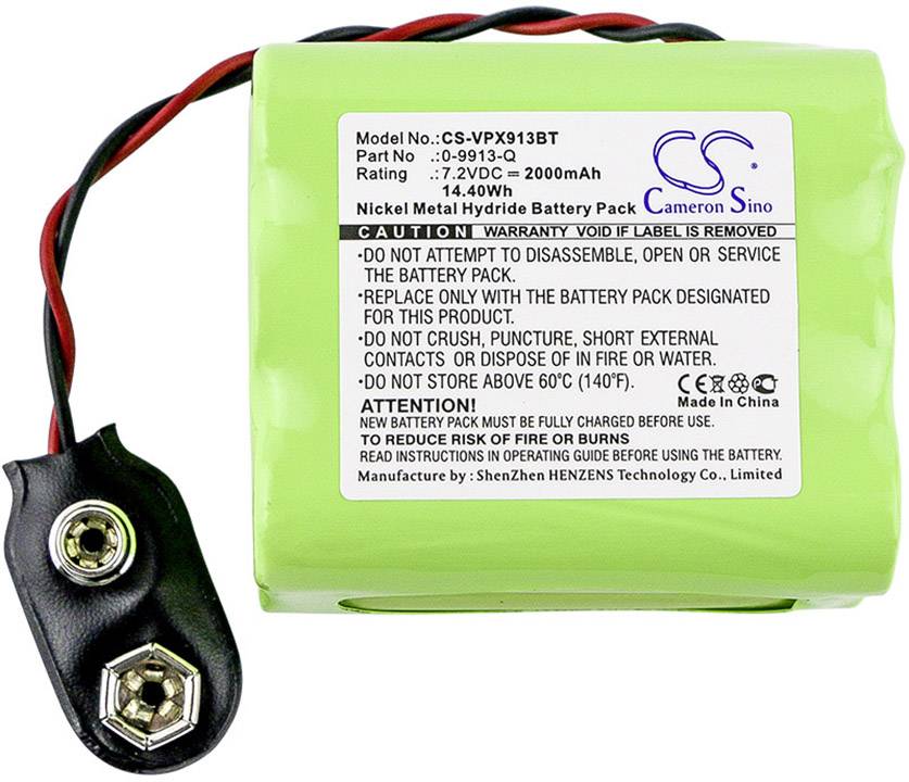 CS Cameron Sino Akumulator to techniki bezpieczeństwa Zamiennik oryginalnego akumulatora 0-9913-Q Visonic 7.2 V 2000 mAh - obrazek 1