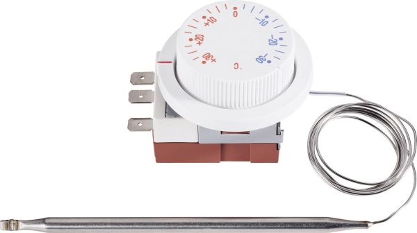 Termostat do wbudowania Sygonix SY-5044428, Zakres regulacji temperatury: -30 do +30 °C