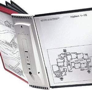 Durable Uchwyt ścienny do panelu wyswietlającego SHERPA WALL 10 – 5631 czerwony, czarny DIN A4 Ilość zawartych paneli wy Durable Uchwyt ścienny do panelu wyswietlającego SHERPA WALL 10 – 5631 czerwony, czarny DIN A4 Ilość zawartych paneli wy