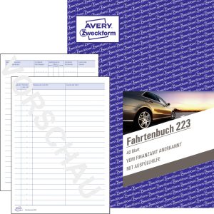 Avery-Zweckform 223 DIN A5 Dziennik okrętowy Ilość arkuszy: 40 biały 40 ark. Avery-Zweckform 223 DIN A5 Dziennik okrętowy Ilość arkuszy: 40 biały 40 ark.