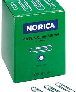 NORICA Spinacz biurowy 1554468 24 mm srebrny 1000 szt.