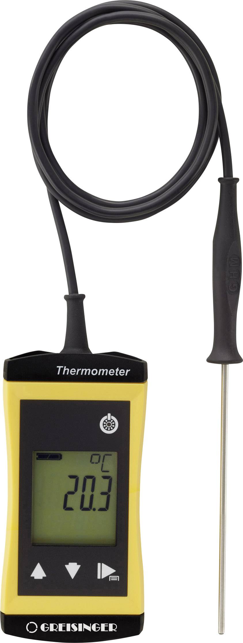 Termometr typu Pt1000 Greisinger G1710 610810, -70 - +250 °C - obrazek 1