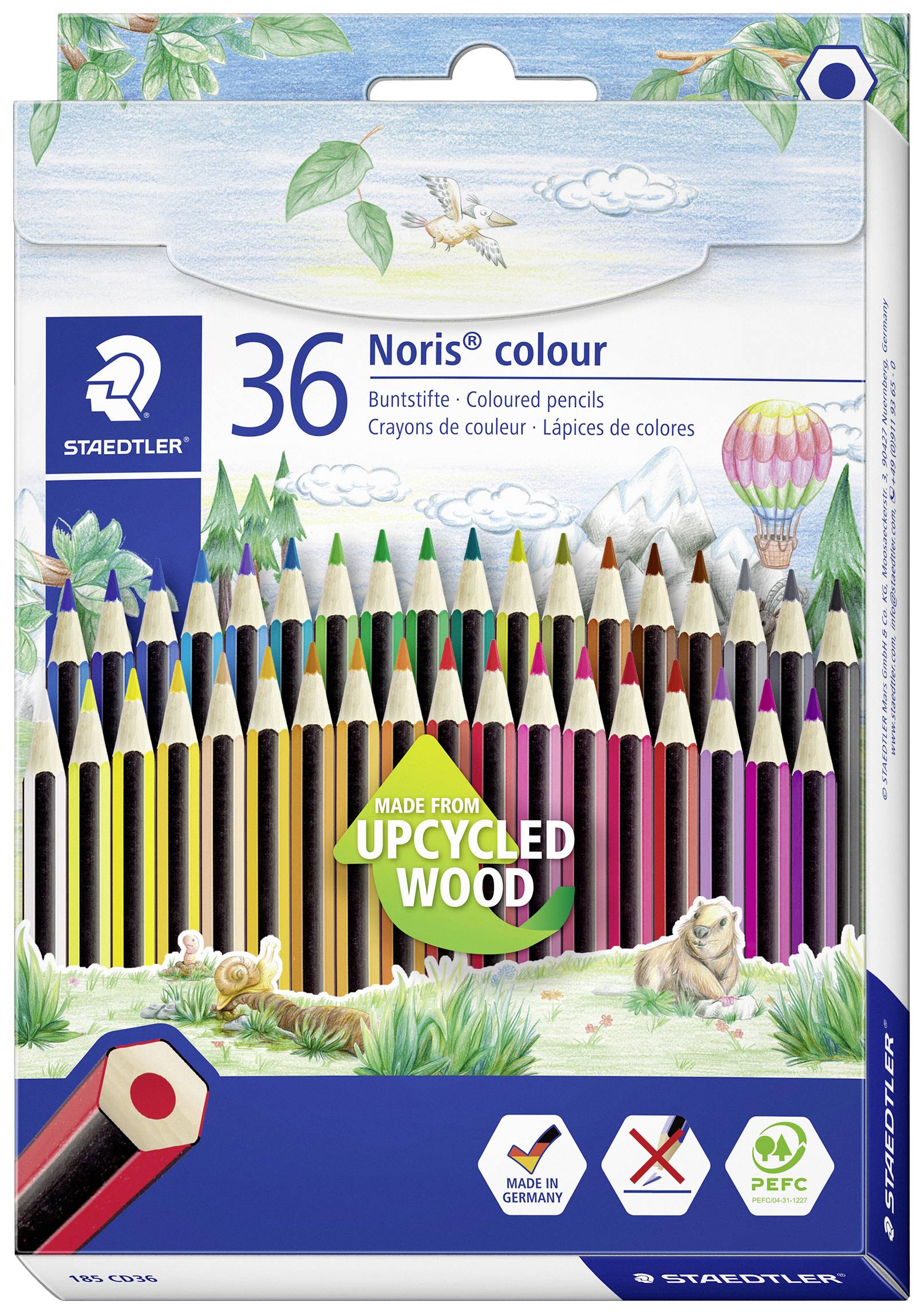 Kredka Staedtler Noris colour 185 CD36 36 szt. - obrazek 1