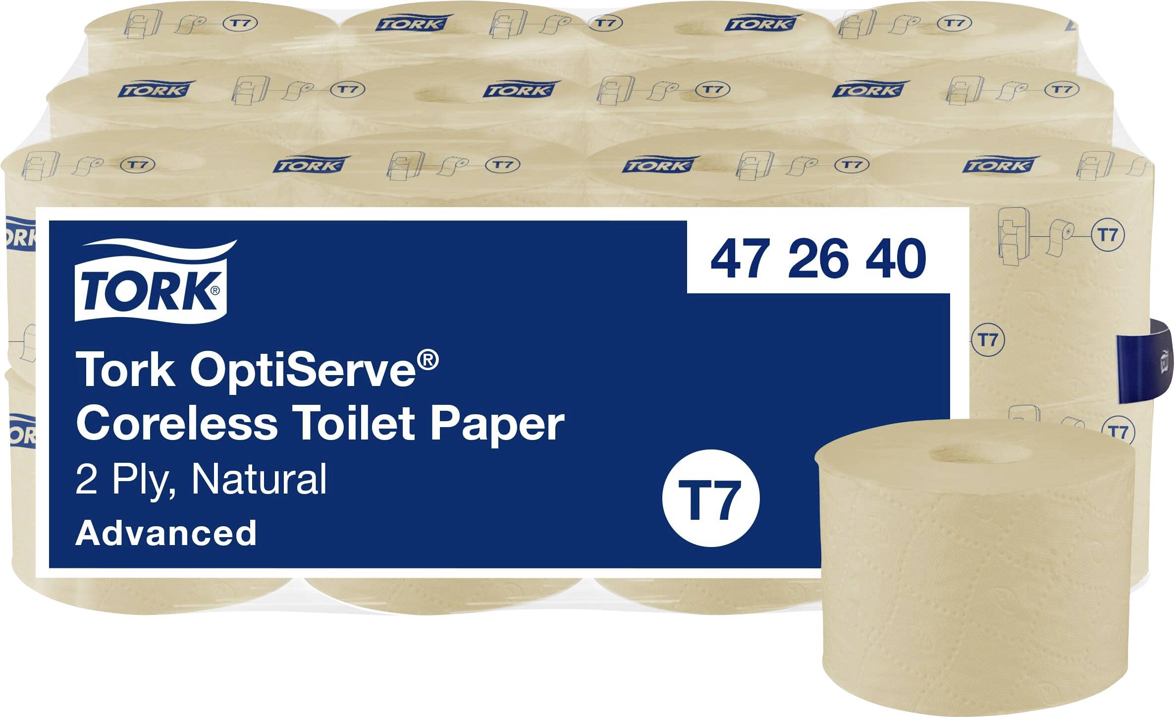 TORK Papier toaletowy T7-System 472640 Ilość warstw: 2 ark. 24 szt. - obrazek 1