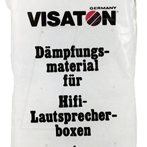 Visaton VS-WOOL2 Materiał tłumiący (D x S) 60 mm x 33 mm poliester Visaton VS-WOOL2 Materiał tłumiący (D x S) 60 mm x 33 mm poliester