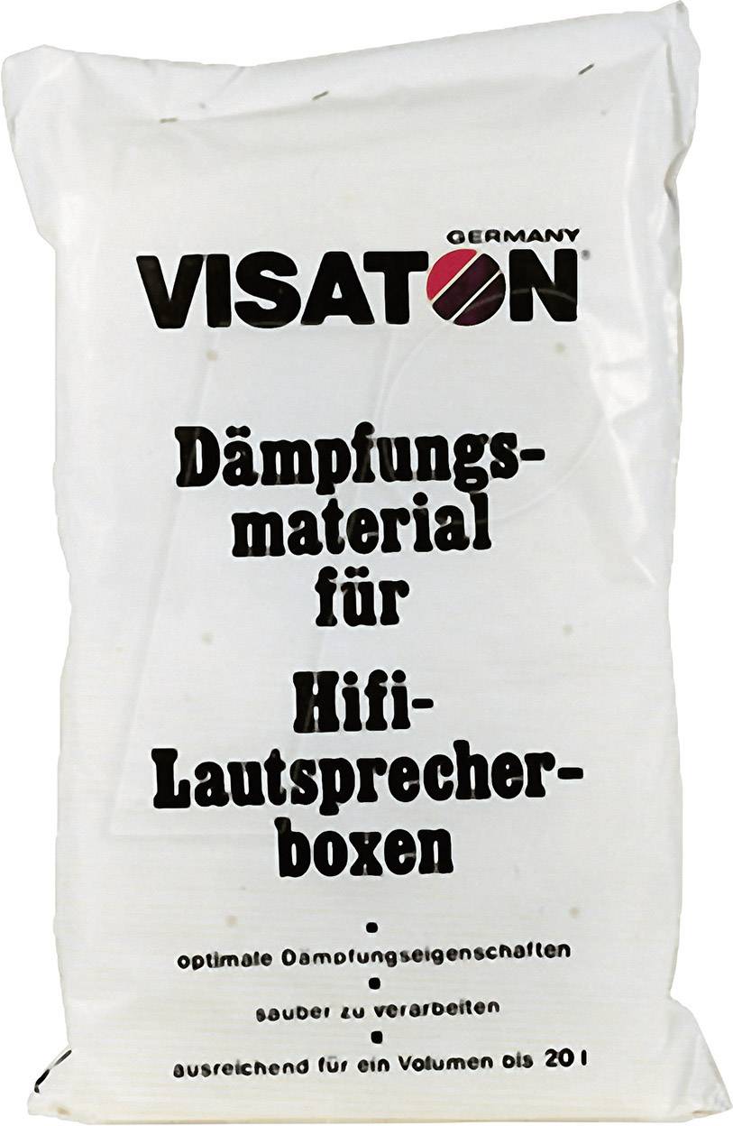 Visaton VS-WOOL2 Materiał tłumiący (D x S) 60 mm x 33 mm poliester - obrazek 1