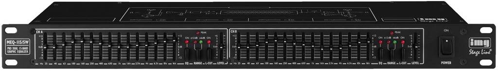 Equalizer 19" IMG Stageline MEQ-115/SW MEQ-115/SW, 1 szt. - obrazek 1