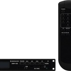 Monacor DMP-102 Odtwarzacz MP3 ELA Monacor DMP-102 Odtwarzacz MP3 ELA