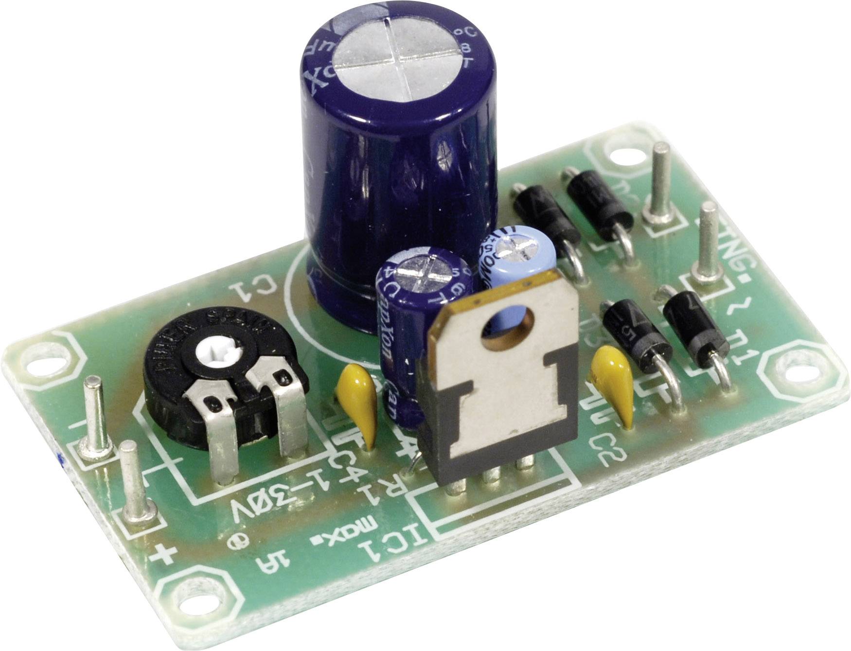 Płytka drukowana do regulatora napięcia LM 317-T - obrazek 1