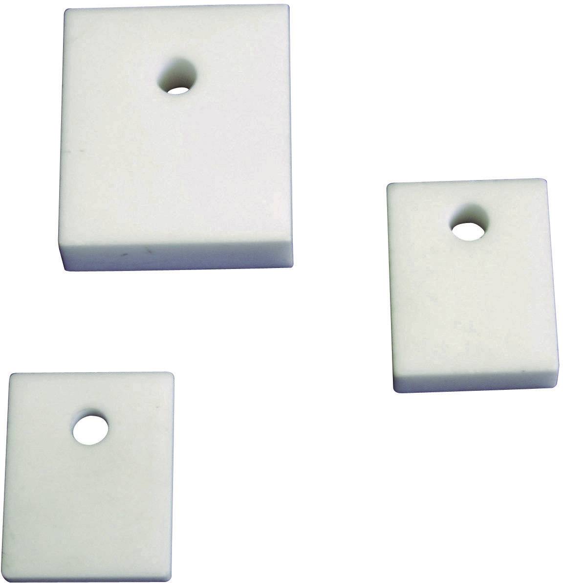 Płytka izolacyjna ceramiczna QuickCool 5061-00545C, TO220C1,5 mm, 25 W/mK - obrazek 1