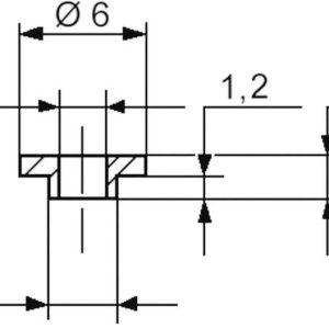 ASSMANN WSW V5359 Gniazdo izolacyjne 1 szt. Średnica zewnętrzna: 6 mm, 3.5 mm Średnica wewnętrzna: 3.1 mm ASSMANN WSW V5359 Gniazdo izolacyjne 1 szt. Średnica zewnętrzna: 6 mm, 3.5 mm Średnica wewnętrzna: 3.1 mm