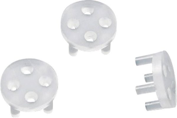 TRU COMPONENTS TC-TRW5203 Dystans tranzystora 1 szt. Pasuje do obudowy półprzewodnika: TO-92, TO-39 Wymiary siatki: 3.6
