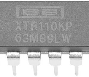Układ scalony interfejsów – Procesor sygnału czujnika Texas Instruments XTR110KP, 1 szt. Układ scalony interfejsów – Procesor sygnału czujnika Texas Instruments XTR110KP, 1 szt.