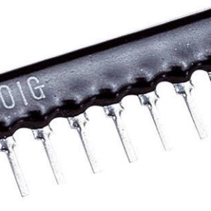 Drabinka rezystancyjna 150 Ω SIP-8+1 0.125 W 1 szt. Drabinka rezystancyjna 150 Ω SIP-8+1 0.125 W 1 szt.